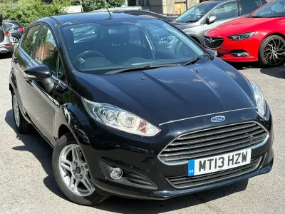 Used Ford Fiesta Zetec 103 HP (75 kW) 2013 Black Hatchback