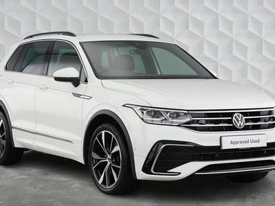 Used VW Tiguan R-line 150 HP (110 kW) 2023 White SUV
