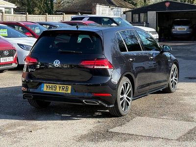 Used VW Golf VII R-line 2019 Black Hatchback
