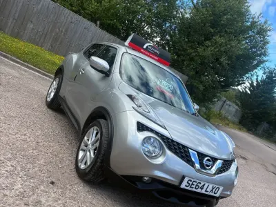 Used Nissan Juke Acenta Premium 115 HP (84 kW) 2015 Silver SUV