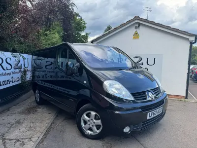 Used Renault Trafic 115 HP (84 kW) 2013 Black MPV