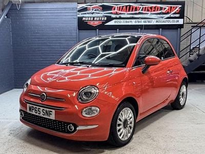 Used Fiat 500 Lounge 69 HP (50 kW) 2016 Pink Hatchback
