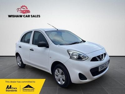 Used Nissan Micra Visia 2014 White Hatchback