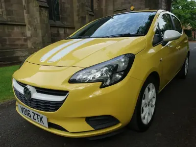 Used Vauxhall Corsa 70 HP (51 kW) 2016 Yellow Hatchback