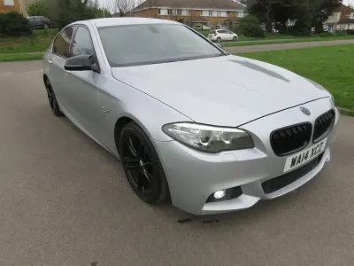 Begagnad BMW 520 M Sport 2014 Silver Sedan