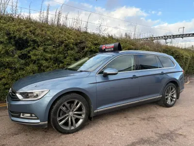 Begagnad VW Passat GT 2015 Blå Kombi