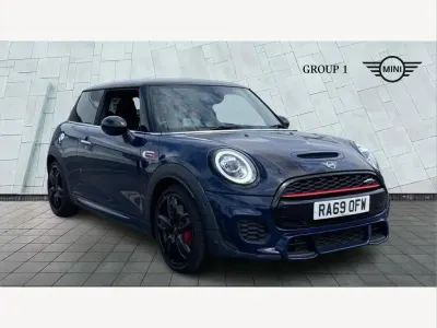 Used Mini John Cooper Works Hatch 228 HP (167 kW) 2019 Blue Hatchback
