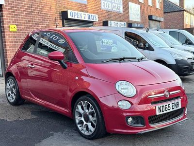 Used Fiat 500 S 2015 Red Hatchback