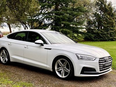 Used Audi A5 Sportback S-Line 188 HP (138 kW) 2019 White Hatchback