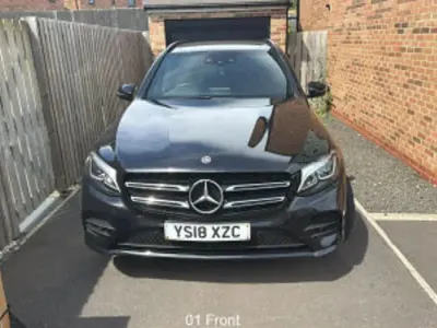 Used Mercedes GLC250 AMG Line Premium 204 HP (150 kW) 2018 Black SUV