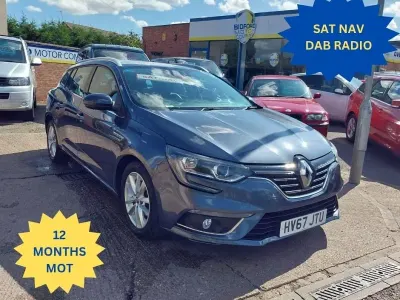 Used Renault Mégane GrandTour Dynamique 110 HP (80 kW) 2017 Grey Estate