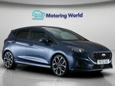 Używany Ford Fiesta ST-Line X 123 KM (90 kW) 2023 Niebieski Hatchback