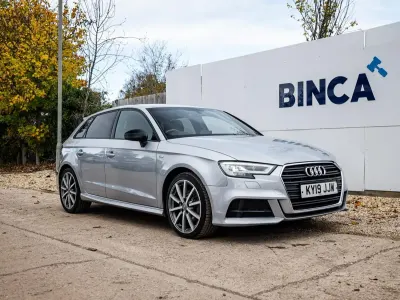 Second-hand Audi A3 Sportback Black Edition 2019 Argintiu Hatchback