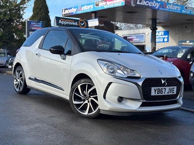Used DS Automobiles DS3 Connected Chic 110 HP (80 kW) 2017 White Hatchback