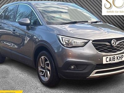 Grey Used 2018 Vauxhall Crossland X SUV | £6,495 (Fair price)