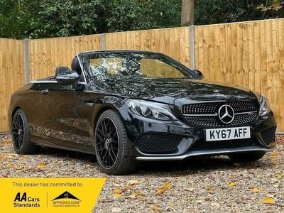 Black Used 2017 Mercedes C43 AMG Premium Plus Cabriolet | £22,500 (Good price)