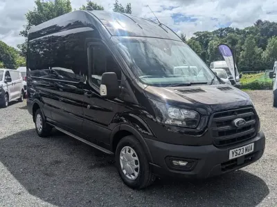 Used Ford Transit Trend 130 HP (95 kW) 2023 Black Van
