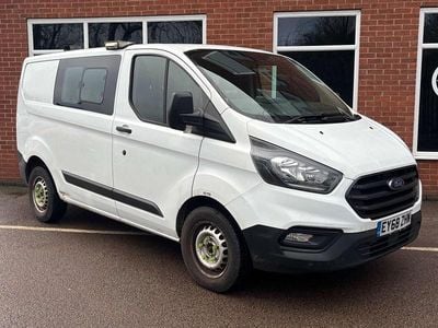White Used 2018 Ford Transit Custom Van | £12,000 (Expensive)