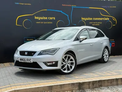 Used Seat Leon FR 180 HP (132 kW) 2016 Silver Estate