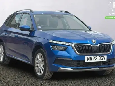 Used Skoda Kamiq SE 150 HP (110 kW) 2022 Blue SUV