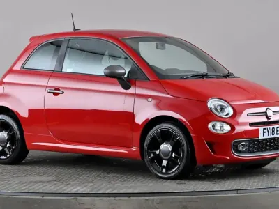 Used Fiat 500 S 69 HP (50 kW) 2018 Red Hatchback