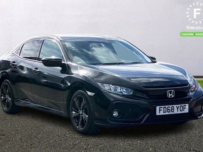 used Honda Civic HATCHBACK 1.0 VTEC Turbo SR 5dr CVT [Satellite Navigation, Parking Camera, Front & Rear Parking Sensors]