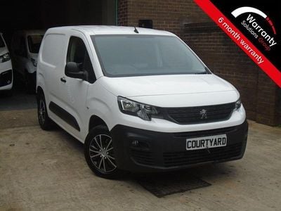 White Used 2021 Peugeot Partner MPV | £7,450 (Fair price)