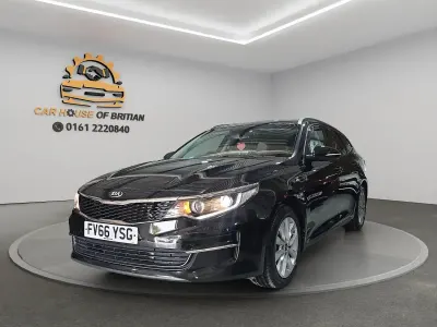 Used Kia Optima 141 HP (103 kW) 2017 Black Estate