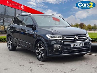 Used VW T-Cross R-line 108 HP (79 kW) 2021 Black SUV