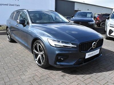 Used Volvo V60 Plus 195 HP (143 kW) 2025 Blue Estate
