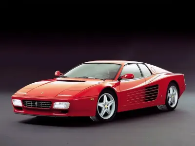 Used Ferrari Testarossa 1991 Red Coupe