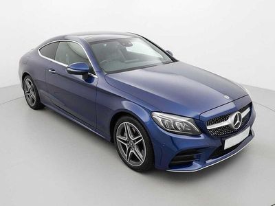 Used Mercedes C200 AMG Line Premium 2020 Blue Coupe