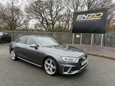 Used Audi A4 S-Line 150 HP (110 kW) 2020 Grey Sedan