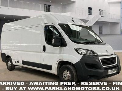 Used Peugeot Boxer S 140 HP (102 kW) 2022 White Van