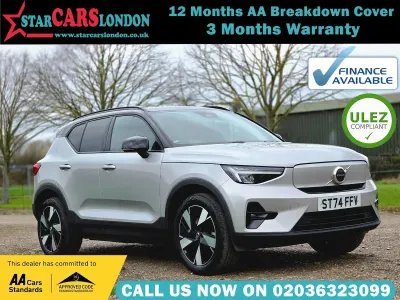 Used Volvo EX40 Plus 185 kW (252 HP) 2024 Silver SUV