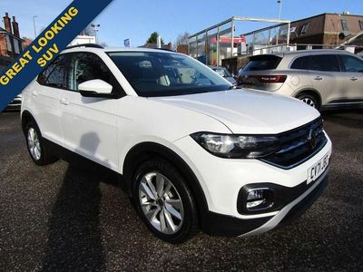 Used VW T-Cross Active 95 HP (69 kW) 2021 White SUV