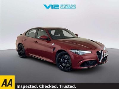 Used Alfa Romeo Giulia Saloon Quadrifoglio 510 HP (375 kW) 2018 Red Sedan