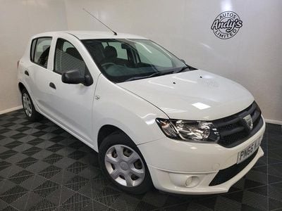 White Used 2016 Dacia Sandero Ambiance Hatchback | £2,999 (Good price)