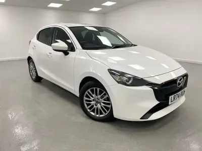 Used Mazda 2 Exclusive-Line 116 HP (85 kW) 2024 White Hatchback