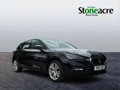 Used Seat Leon SE Dynamic 110 HP (80 kW) 2021 Black Hatchback