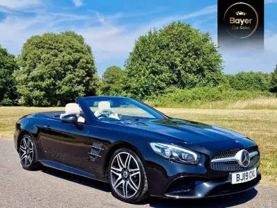 Used Mercedes SL400 AMG Line Premium 2019 Black Cabriolet