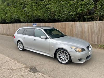 Begagnad BMW 520 M Sport 177 HK (130 kW) 2009 Silver Kombi