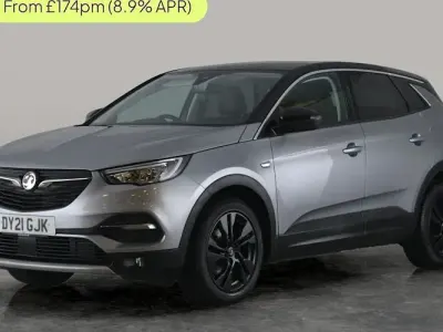Begagnad Vauxhall Grandland X SRi 131 HK (96 kW) 2021 Grå SUV