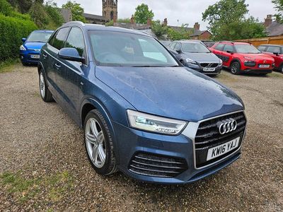 Used Audi Q3 S-line plus 2016 Utopia blue pearl SUV