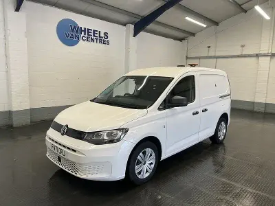 Used VW Caddy 122 HP (89 kW) 2021 White MPV