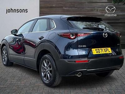 Used Mazda CX-30 120 HP (88 kW) 2021 Blue SUV