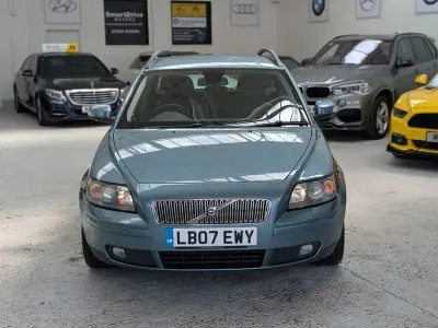 Used Volvo V50 SE 180 HP (132 kW) 2007 Blue Estate