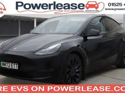 Black Used 2022 Tesla Model Y Performance SUV | £25,444 (Fair price)
