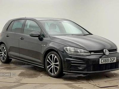 Used VW Golf VII R-line 150 HP (110 kW) 2019 Black Hatchback