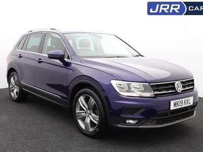 Blue Used 2019 VW Tiguan Match SUV | £15,230 (Fair price)